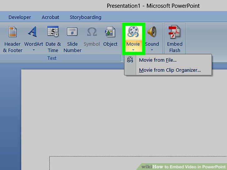 How To Embed Video In Powerpoint
